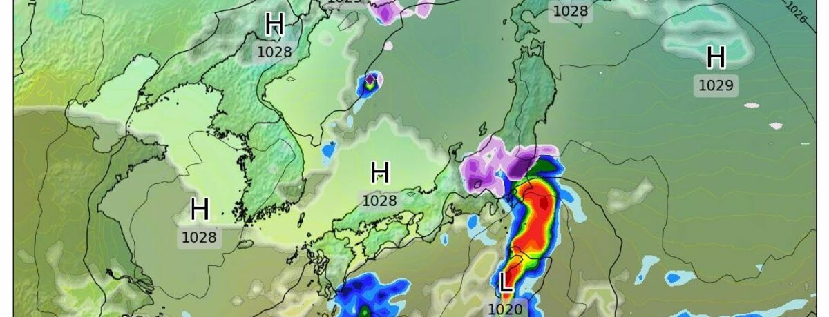 ２０２５年３月８日（土）の日本全国天気予報