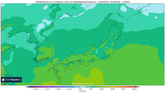 2025年3月12日：日本全国気象予報